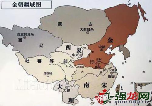 金朝疆域图