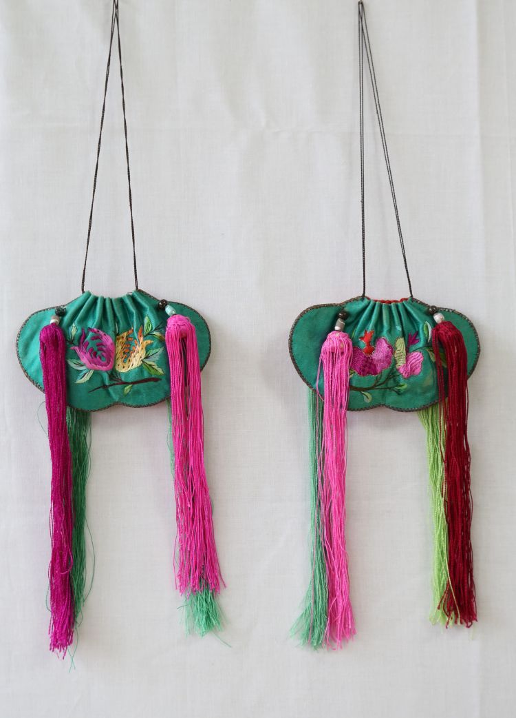 老人外祖母刺绣